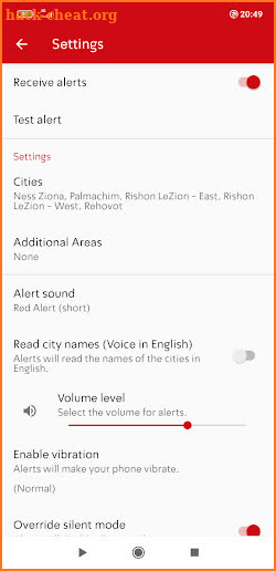 Tzofar - Red Alert | צופר - צב screenshot