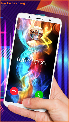U Flashing Call: Color Your Call Now screenshot