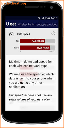 U get - Wireless Speed Test screenshot