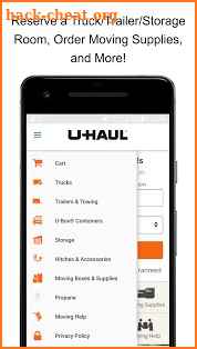 U-Haul screenshot