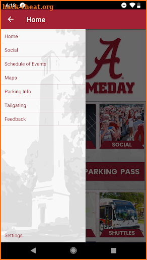 UA - Gameday screenshot