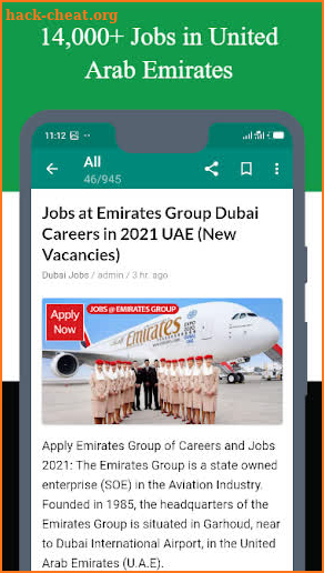UAE JOBS - Job Search In UAE, Dubai, Saudi & Gulf screenshot