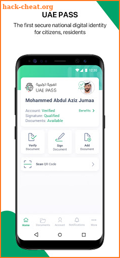 UAE PASS screenshot