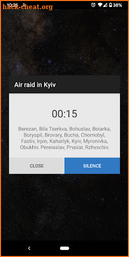 uAlert - Ukraine Rocket Alerts screenshot