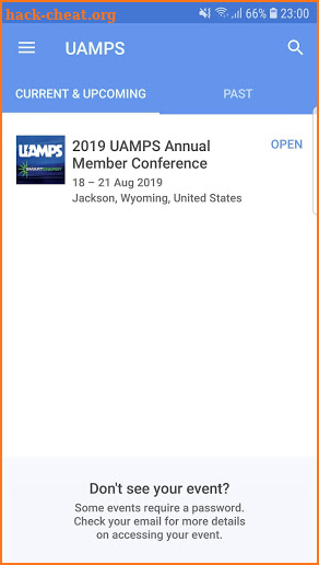 UAMPS screenshot