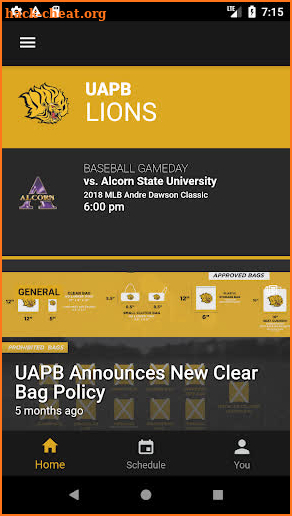 UAPB Golden Lions screenshot