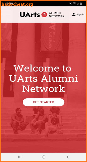 UArts Alumni Network screenshot