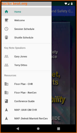 UAW-GM H&S Conference screenshot