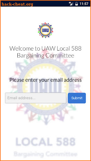 UAW Local 588 Bargaining Comm. screenshot