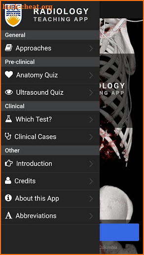 UBC Radiology screenshot