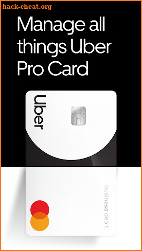 Uber Pro Card screenshot