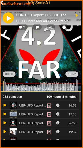 UBR UFO NEWS screenshot