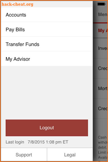 UBS Financial Services screenshot