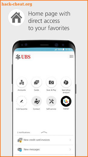 UBS Mobile Banking: e-banking for on the go screenshot
