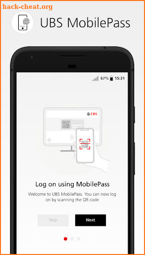 UBS MobilePass screenshot