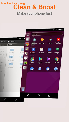 Ubuntu OS Theme Launcher screenshot
