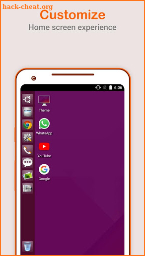Ubuntu OS Theme Launcher screenshot