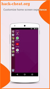 Ubuntu Style Launcher screenshot