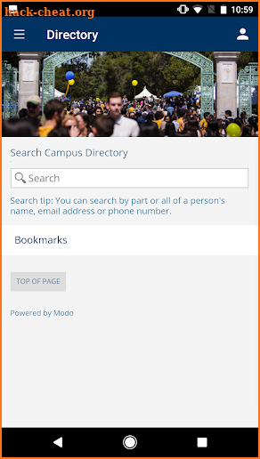 UC Berkeley Mobile screenshot
