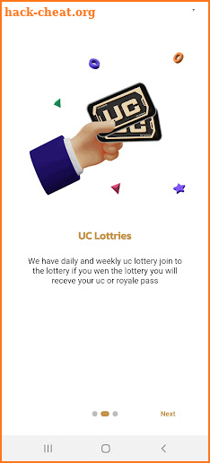 UC Lottery screenshot