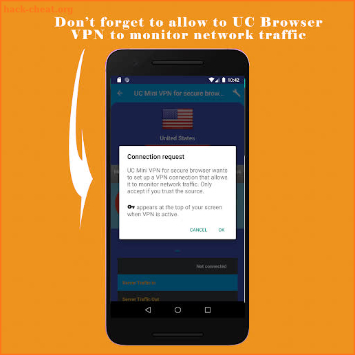 UC Mini App - VPN for secure browser. screenshot