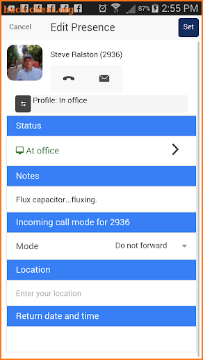 UC Suite Mobile 5.00.00 (7) screenshot