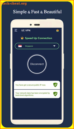 UC VPN - Speed VPN 2020 & Fastest Unlimited VPN UC screenshot