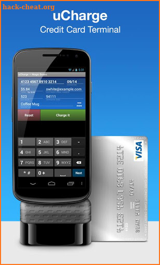 uCharge: Accept Credit Cards screenshot