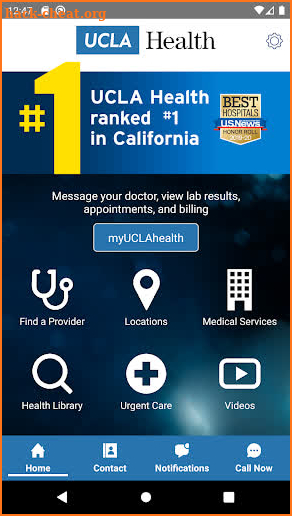 UCLA Health screenshot
