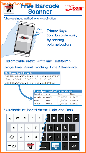 Ucom Free Barcode Scanner screenshot