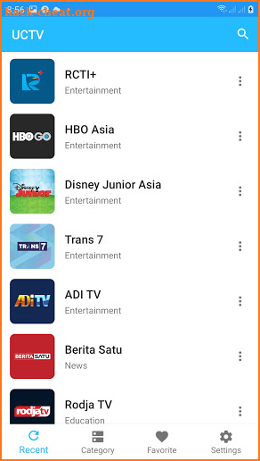 UCTV - Unlimited Cable TV App screenshot