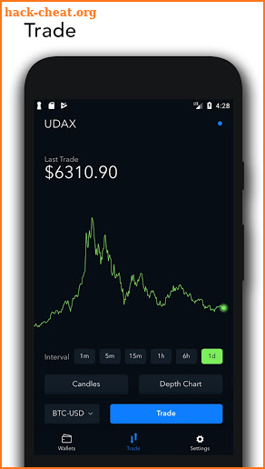 UDAX screenshot