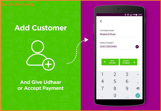 Udhaar App – Digital Khata, Udhar & Khatabook screenshot