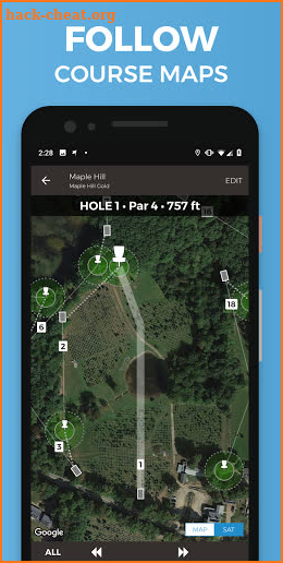 UDisc Disc Golf App screenshot