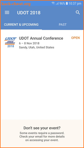 UDOT Annual Conference screenshot