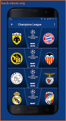 UEFA Champions League • LIVE screenshot