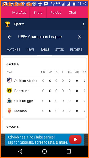 UEFA Football Champions League screenshot