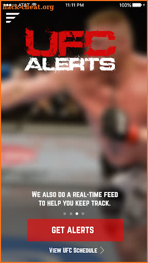 UFC Alerts screenshot