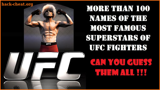 UFC Fighters QUIZ screenshot