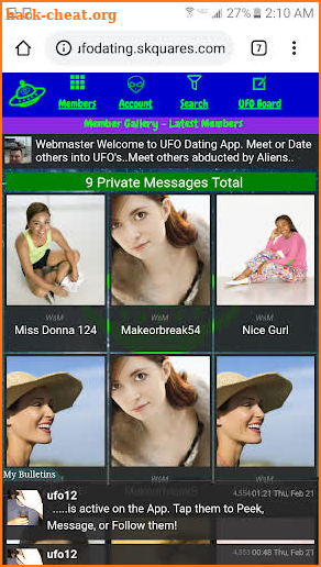 UFO Dating App screenshot