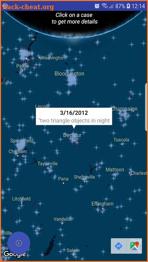 UFO: The USA map screenshot