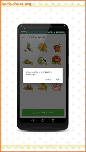 Ugadi Stickers 2019 screenshot