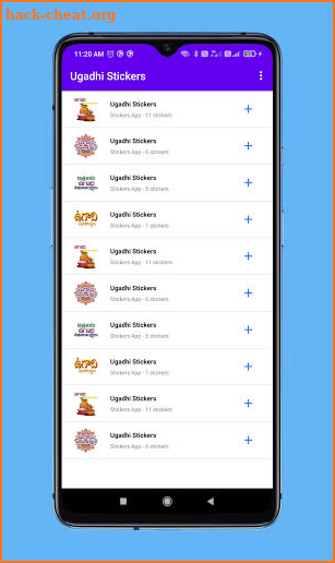 Ugadi Stickers for WhatsApp and Signal screenshot