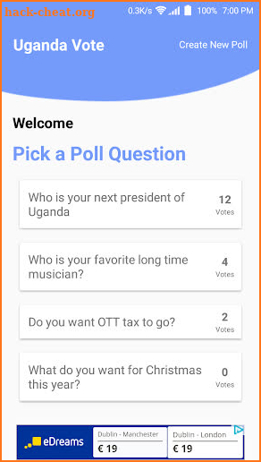Uganda Vote - Take a Side screenshot