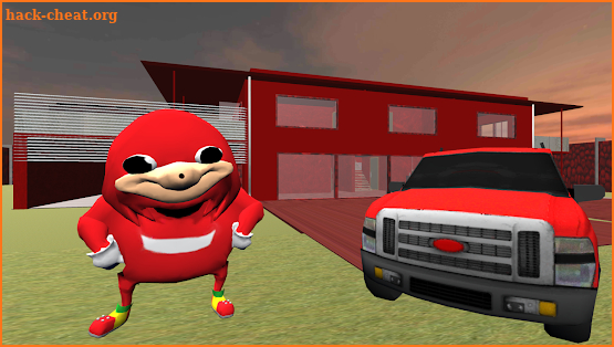 Ugandan Knuckles Neighbor Meme 3D screenshot