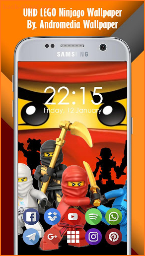 UHD LEGO Ninjago Wallpaper Ultra HD Quality screenshot