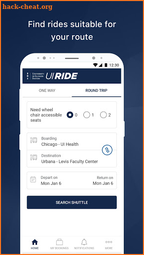 UI Ride screenshot