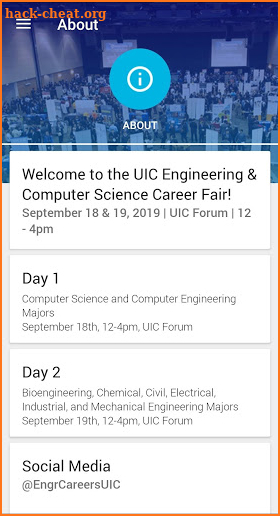 UIC Engineering Careers screenshot