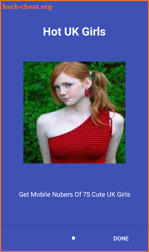 UK Girls Mobile Numbers screenshot