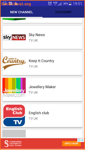 UK Live TV : Online channels screenshot